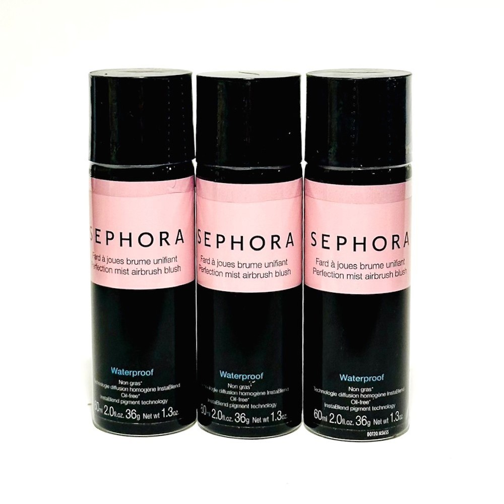 3 Pack Sephora Blush- Rose Without Thorns - 1.3oz *Sealed* Rare